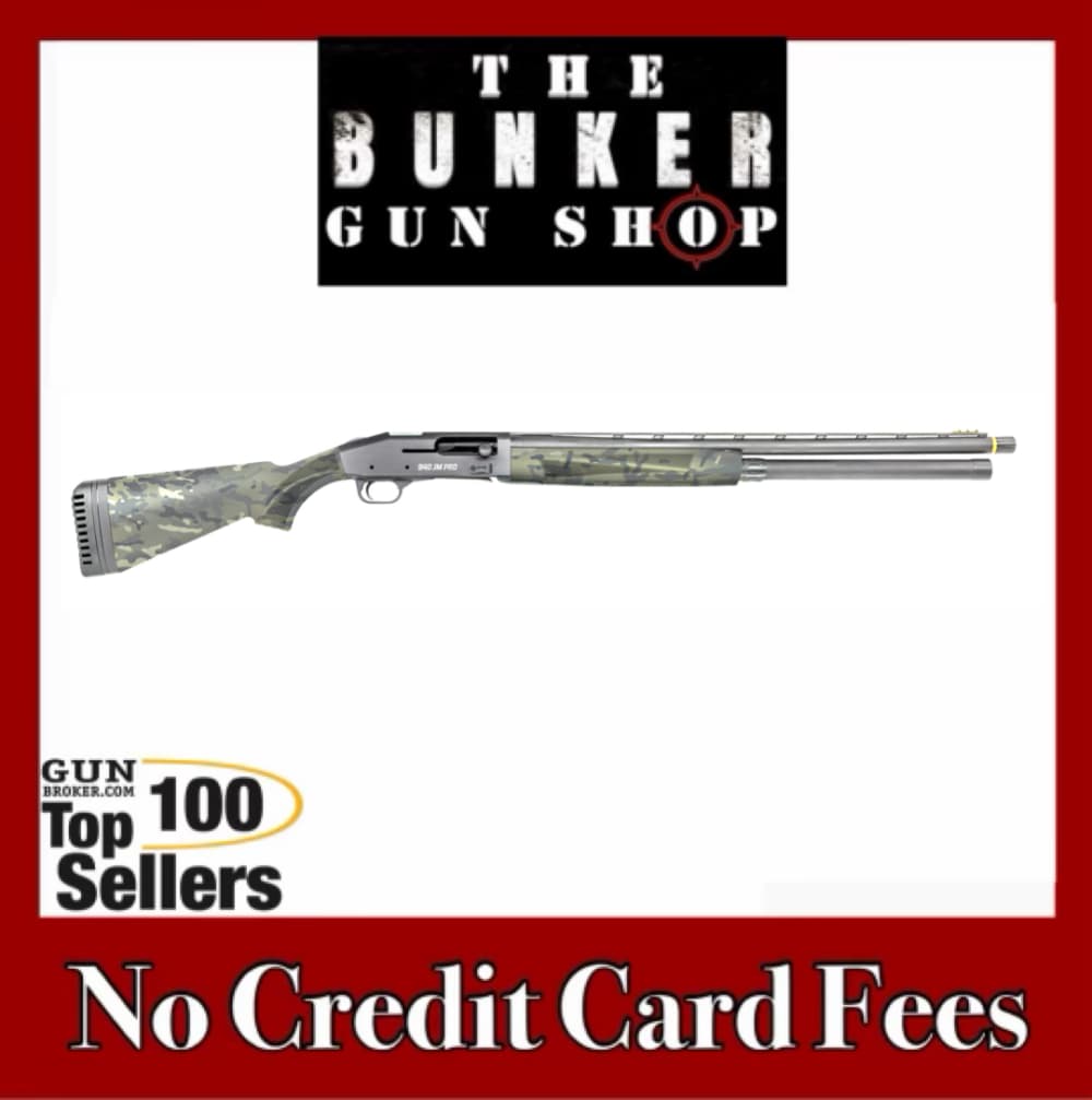 NEW! MOSSBERG 940 JM PRO OPTIC READY 12GA SHOTGUN 24” 9+1 85166 GRAY/CAMO-img-0