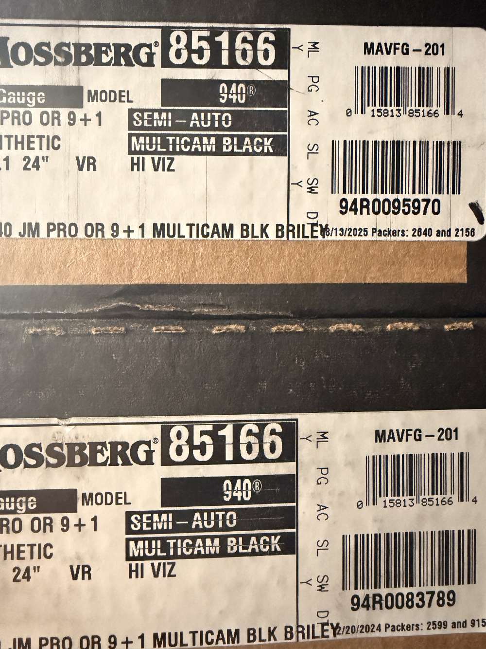NEW! MOSSBERG 940 JM PRO OPTIC READY 12GA SHOTGUN 24” 9+1 85166 GRAY/CAMO-img-4