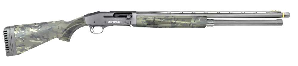 NEW! MOSSBERG 940 JM PRO OPTIC READY 12GA SHOTGUN 24” 9+1 85166 GRAY/CAMO-img-3