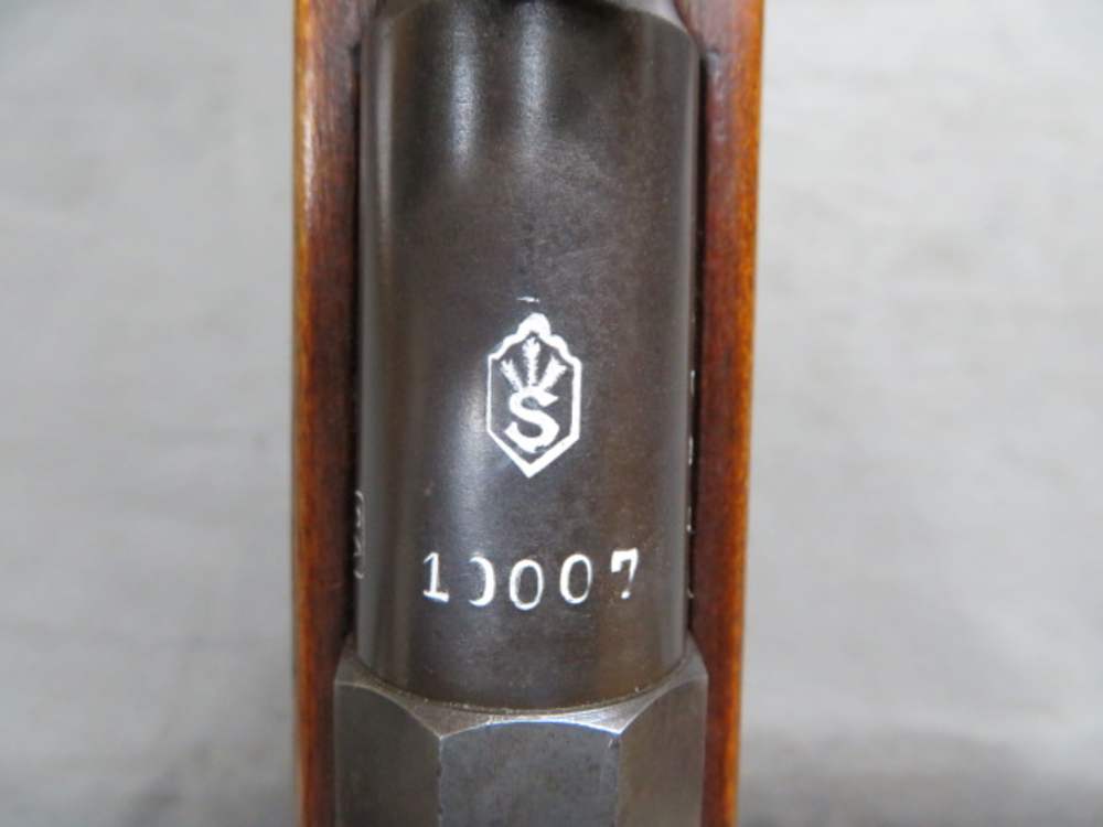 WWII FINNISH CIVIL GUARD MODEL 91/24 MOSIN NAGANT RIFLE-MATCHING BOLT-img-0