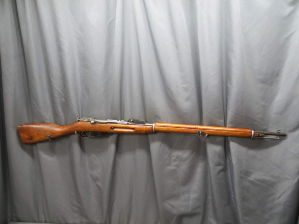 WWII FINNISH CIVIL GUARD MODEL 91/24 MOSIN NAGANT RIFLE-MATCHING BOLT-img-1