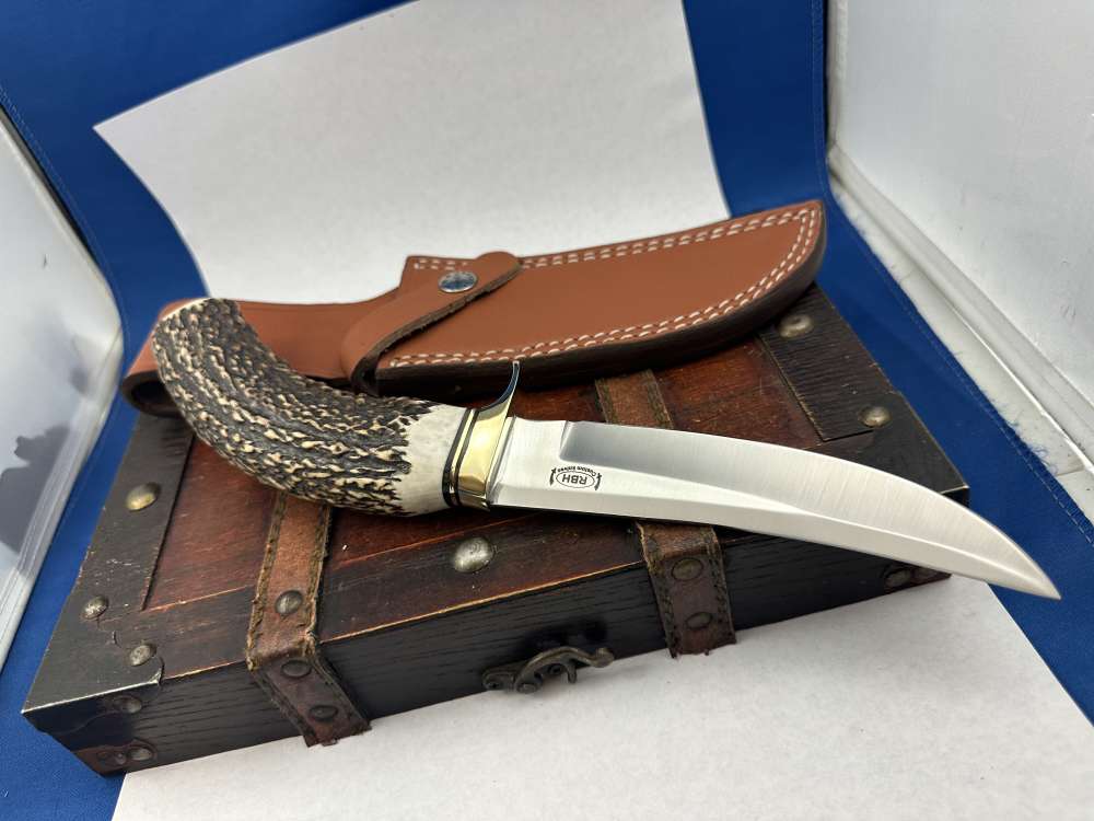  Randall Style Custom Stag Knife 1095 Steel-img-5