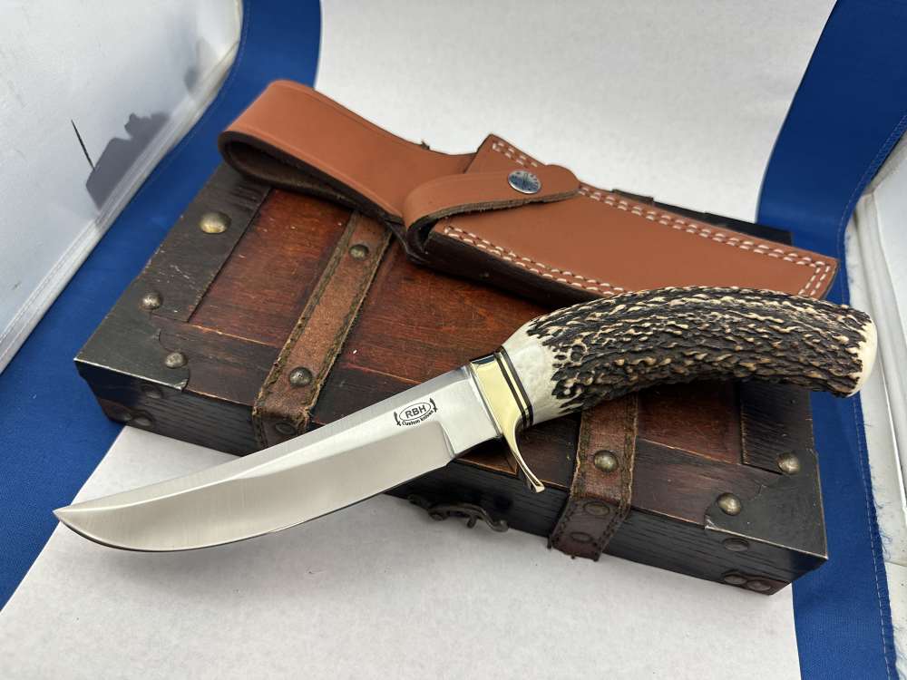  Randall Style Custom Stag Knife 1095 Steel-img-0