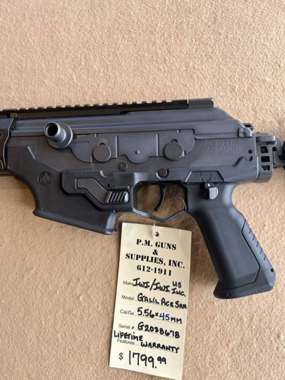 IWI Galil Gen 2 (GAR27) 5.56NATO - Pre-Owned, Unfired!-img-7