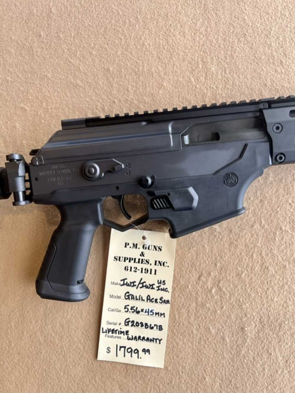 IWI Galil Gen 2 (GAR27) 5.56NATO - Pre-Owned, Unfired!-img-3