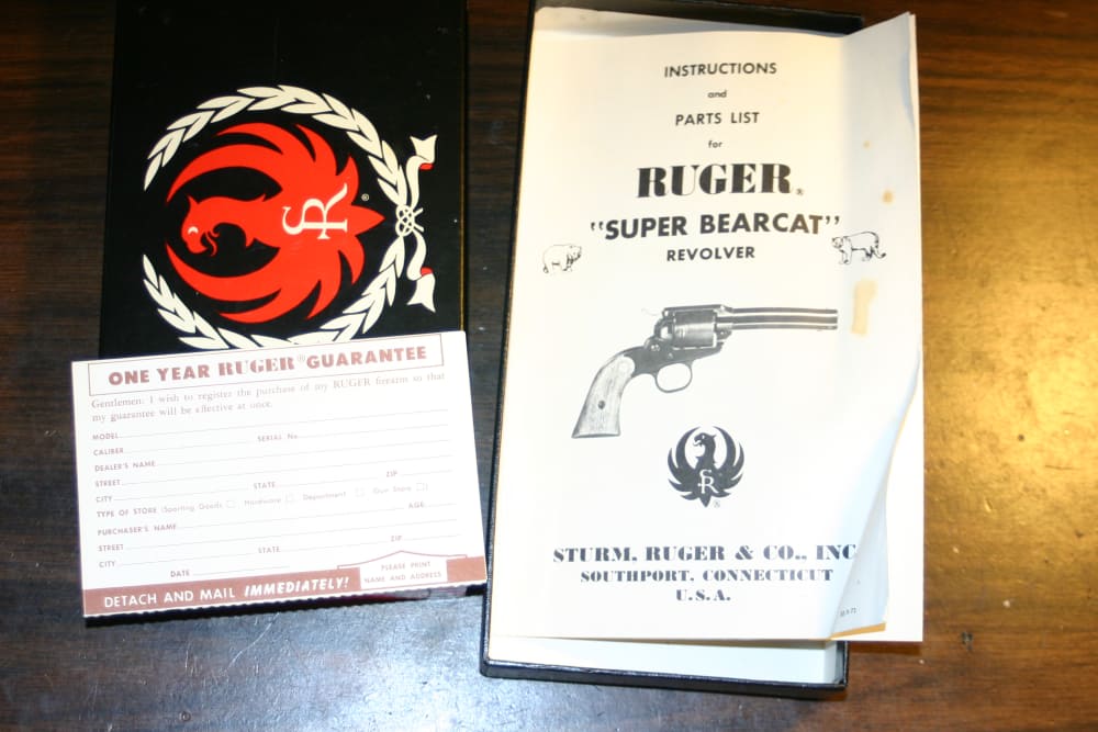 Ruger Super Bearcat  .22 LR  NOS  1974 -img-2