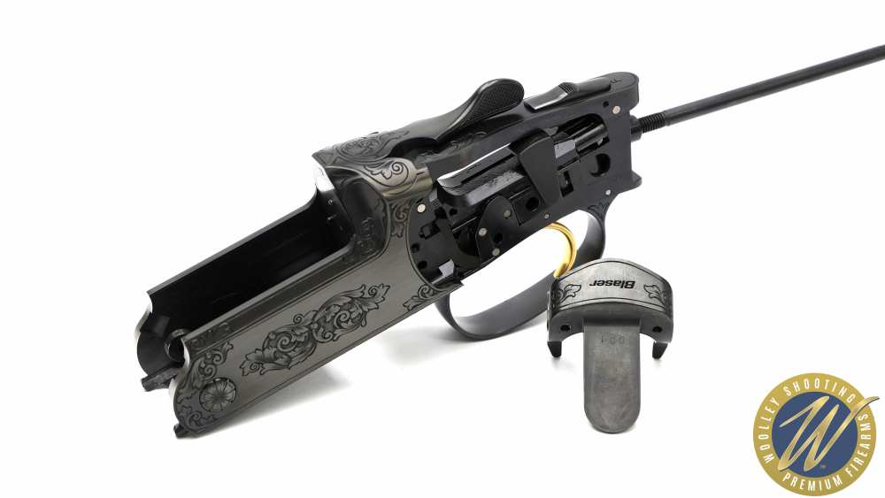 Blaser F3 Custom I Argali Scroll Black RH New Receiver Only-img-0