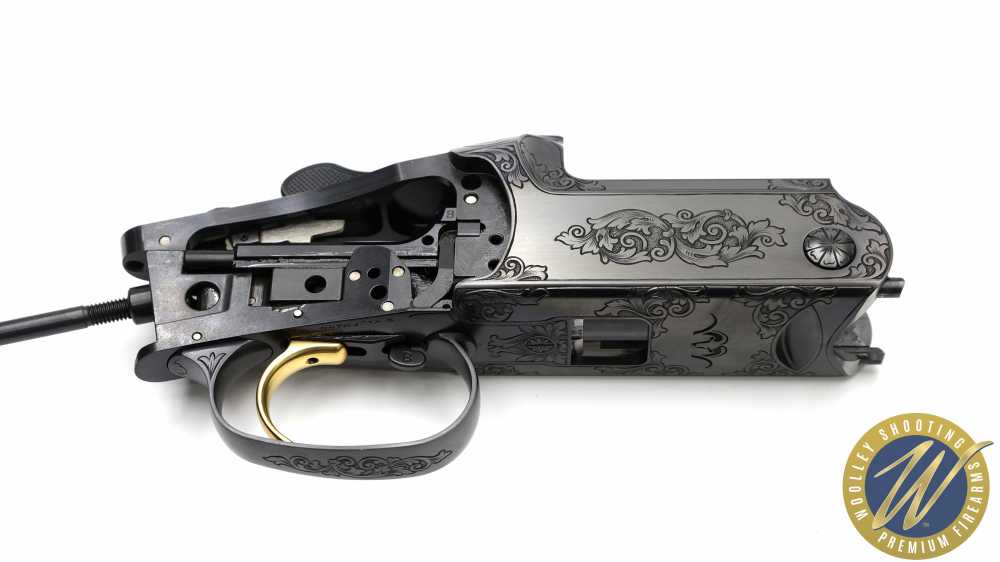 Blaser F3 Custom I Argali Scroll Black RH New Receiver Only-img-2