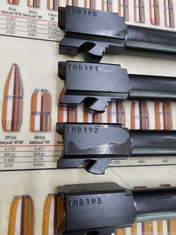 Glock G23 Barrels consecutive  numbers 40 S&W no cc fees-img-0