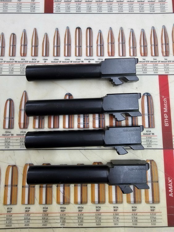 Glock G23 Barrels consecutive  numbers 40 S&W no cc fees-img-3