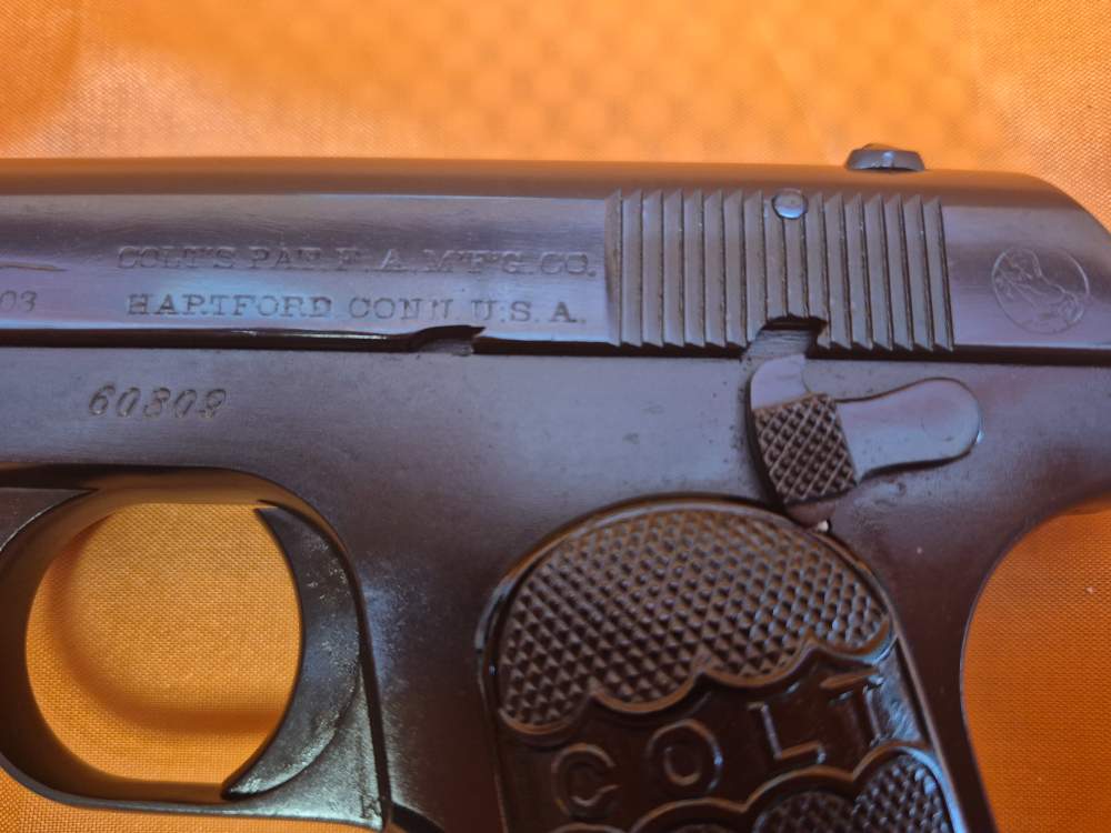 COLT 1903 "POCKET HAMMERLESS" 32ACP -img-5
