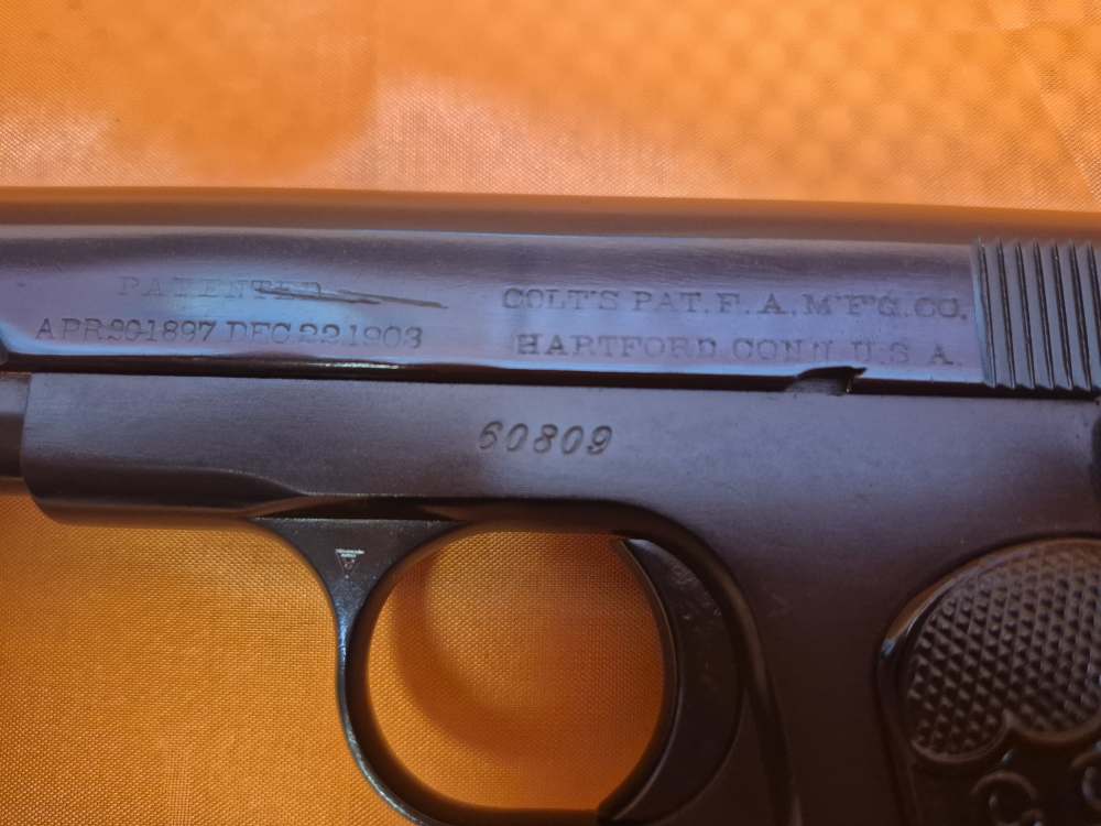 COLT 1903 "POCKET HAMMERLESS" 32ACP -img-4