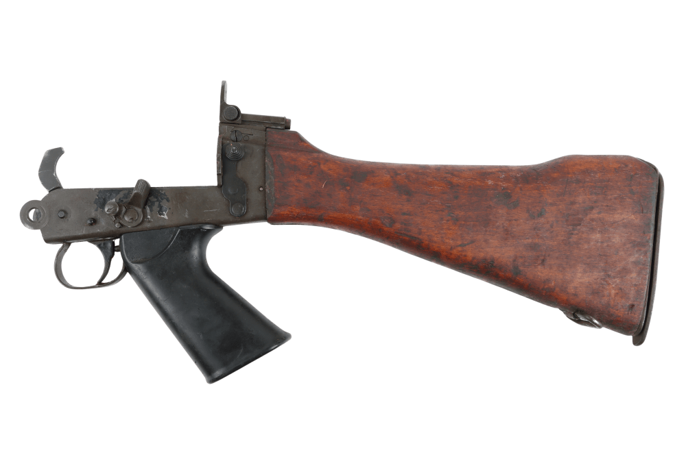 Israeli Surplus Belgian FN FAL 7.62x51 HBAR Kit Wood Stock Bipod Mount-img-13