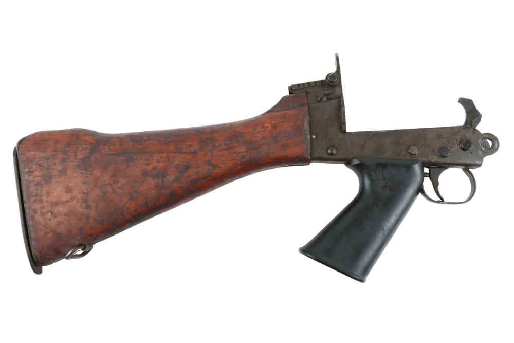 Israeli Surplus Belgian FN FAL 7.62x51 HBAR Kit Wood Stock Bipod Mount-img-12