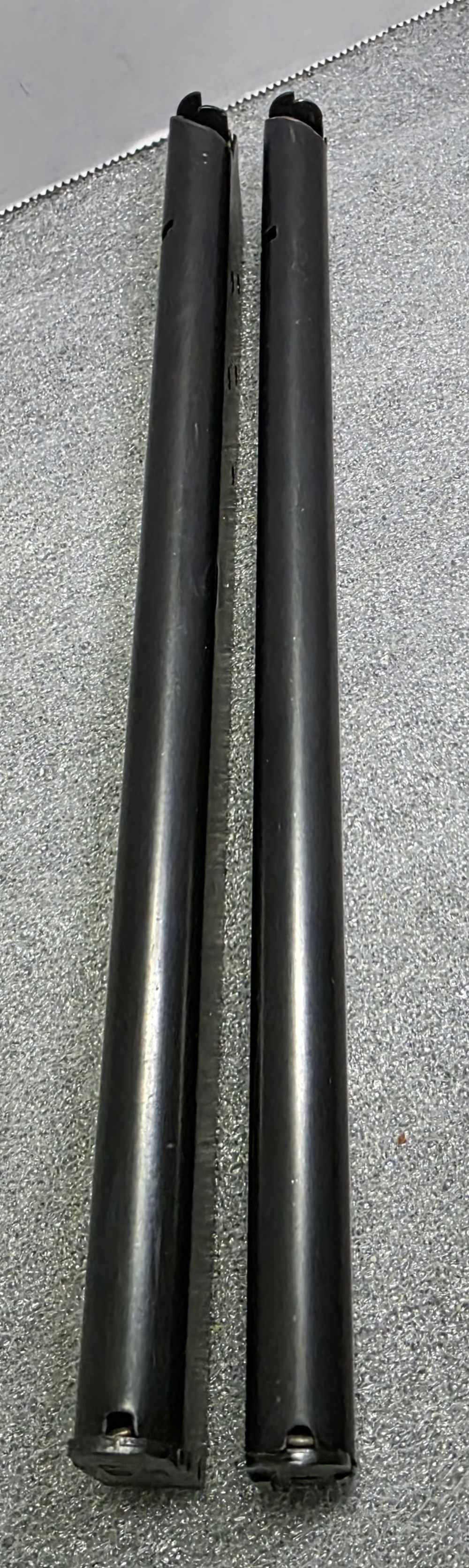 Pair Colt 1911 45 ACP 15 Round Extended Magazines. One OEM, One Unbranded -img-5