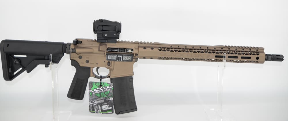 Black Rain Ordnance SPEC 15 Rifle 5.56 Smoked Bronze Cerakote w/ Vortex -img-0