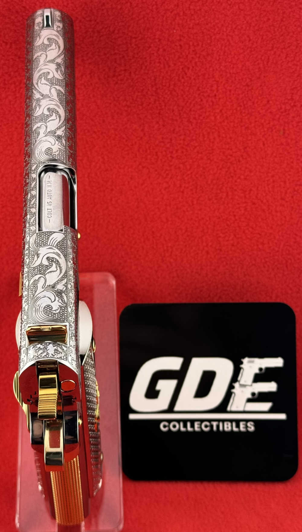 Colt 45acp-Engraved Scrolls w/24K Gold Highlights, designed By RP-img-4