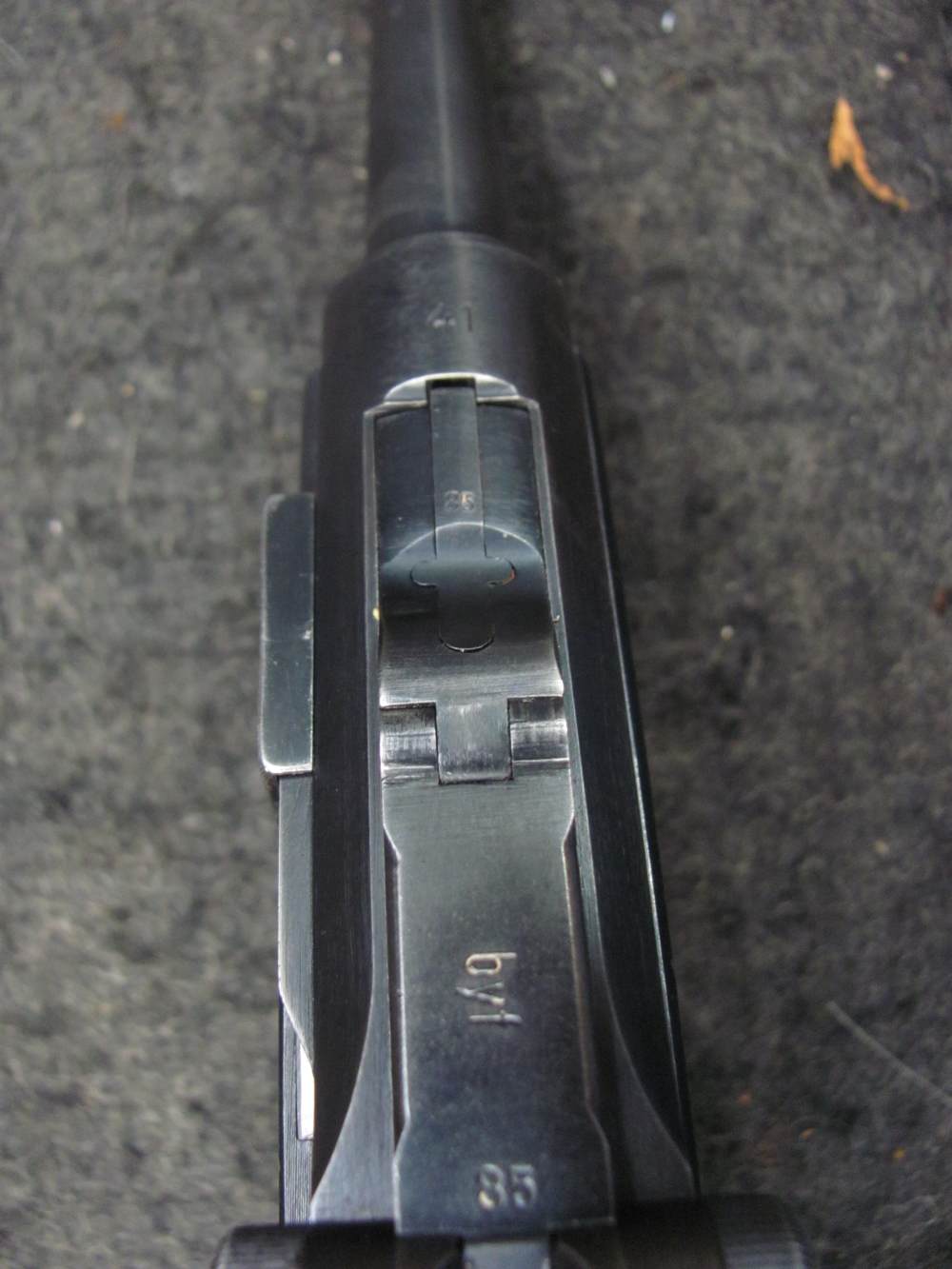 WWII German Luger byf 41 Mauser P-08 Almost Shazzam  About As Good As They -img-22