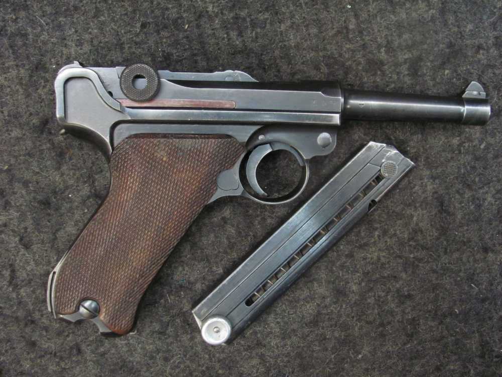 WWII German Luger byf 41 Mauser P-08 Almost Shazzam  About As Good As They -img-27
