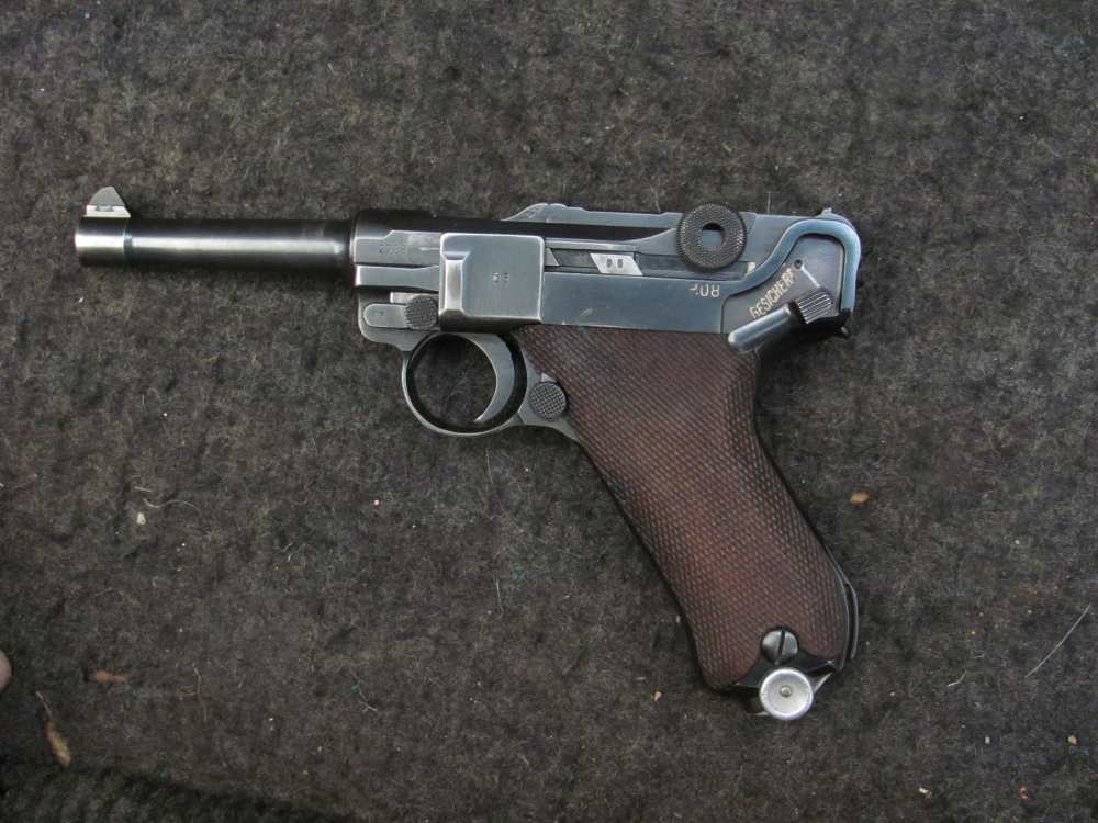 WWII German Luger byf 41 Mauser P-08 Almost Shazzam  About As Good As They -img-76
