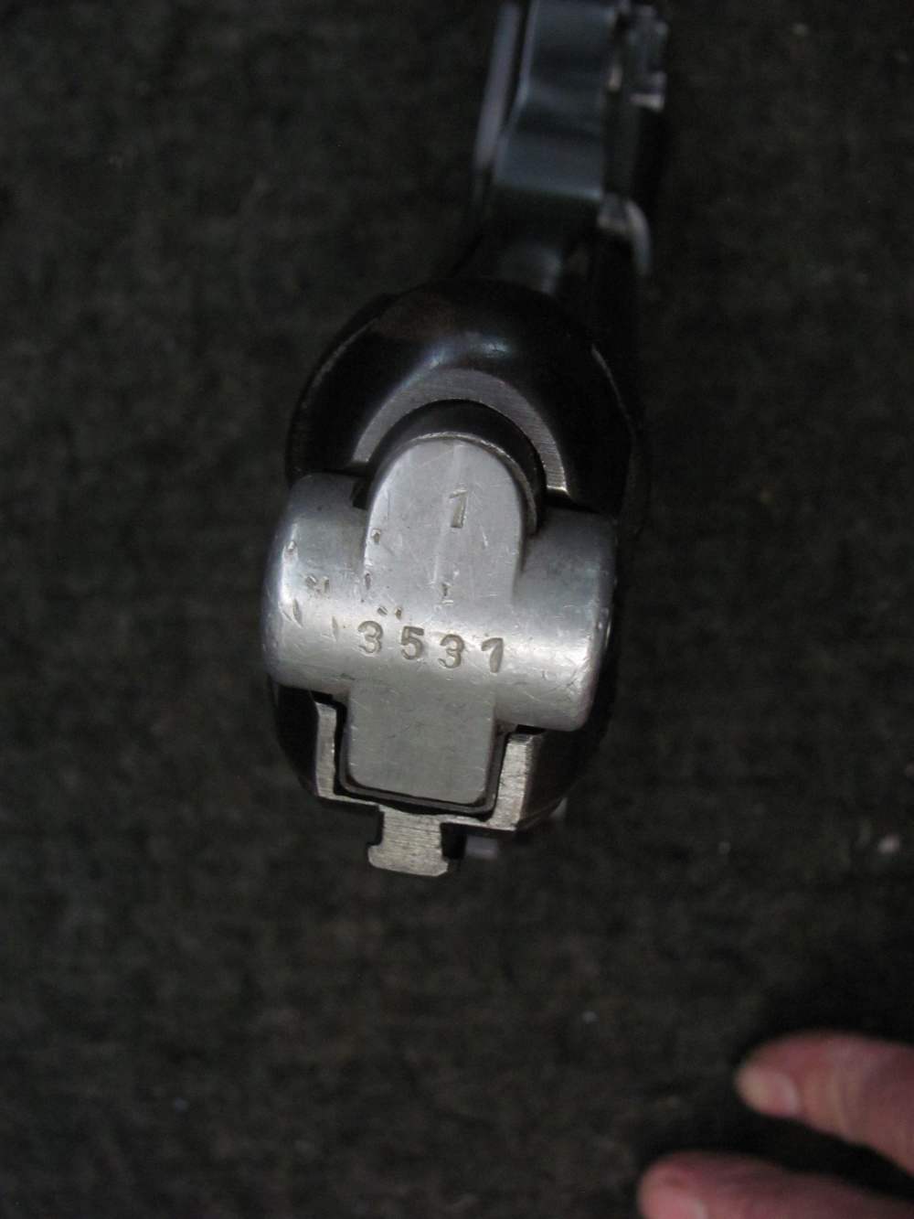 WWII German Luger byf 41 Mauser P-08 Almost Shazzam  About As Good As They -img-86