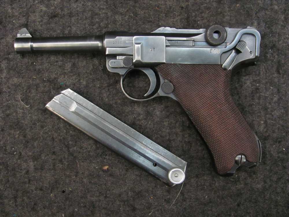 WWII German Luger byf 41 Mauser P-08 Almost Shazzam  About As Good As They -img-26
