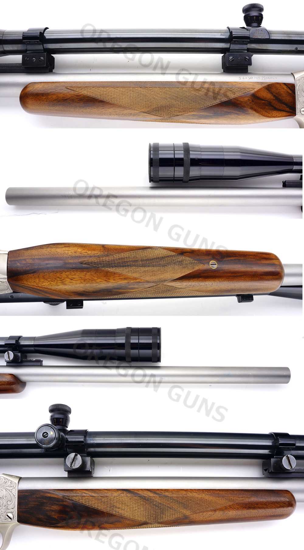 MARTINI CADET 5.6X50R MAG WELDON LISTER ENGRAVED SHILEN CUSTOM RIFLE -img-4
