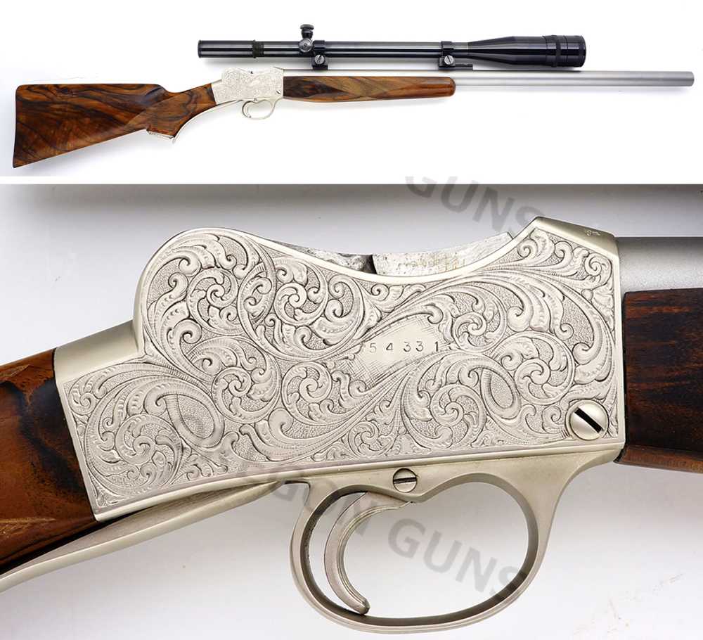MARTINI CADET 5.6X50R MAG WELDON LISTER ENGRAVED SHILEN CUSTOM RIFLE -img-1