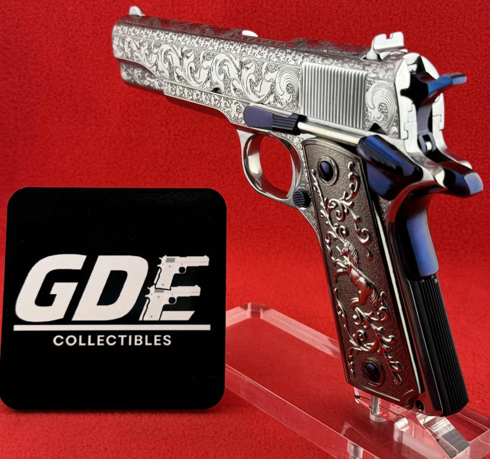 Colt 45acp-Engraved scrolls w/Nitre-Blue highlights Designed by RP-img-9