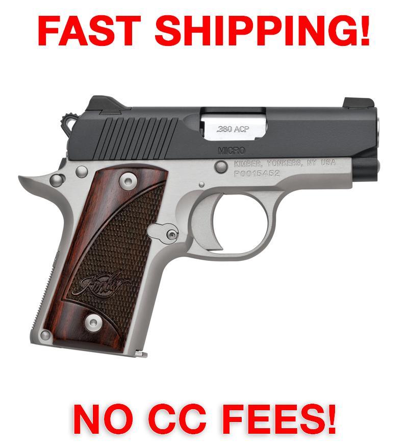 Kimber Micro TWO Tone (Ns). 380 Acp 2.75" 7+1 Matte Black Pistol 3300206-img-0