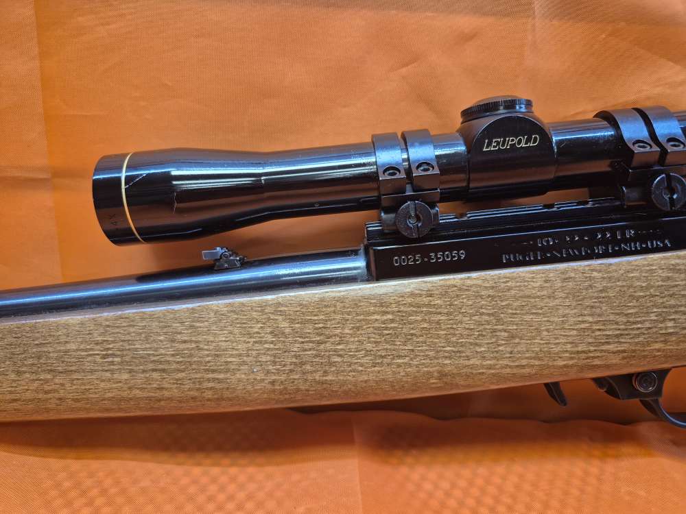RUGER 10/22 22LR W/ LEUPOLD 4X SCOPE-img-3