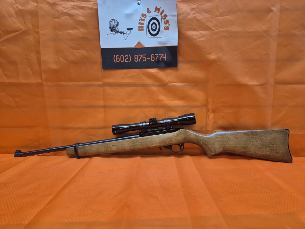 RUGER 10/22 22LR W/ LEUPOLD 4X SCOPE-img-0