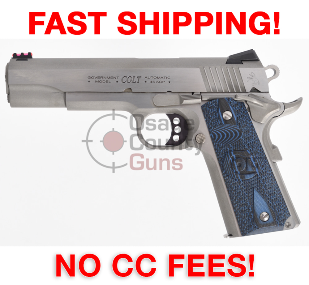 Colt Government Competition 5" NM .45 Series 70 Stainless — O1070CCS-E-img-0