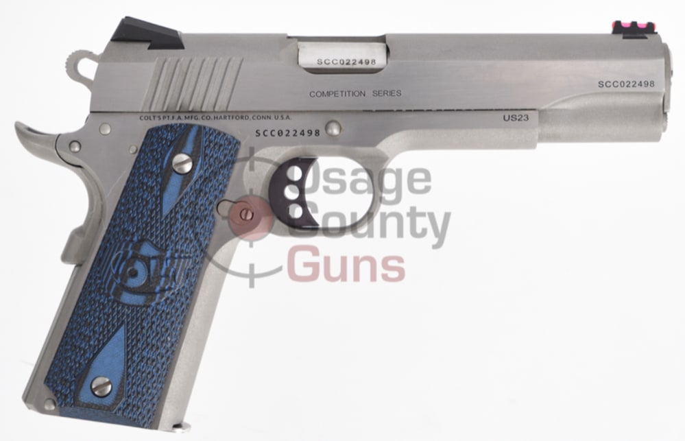 Colt Government Competition 5" NM .45 Series 70 Stainless — O1070CCS-E-img-2