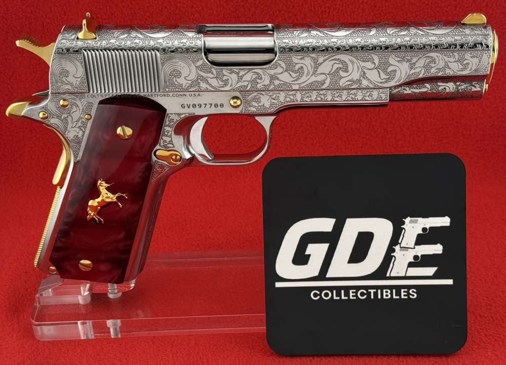 Colt 38Sup-Engraved scrolls w/Gold Highlights designed By RP-img-10