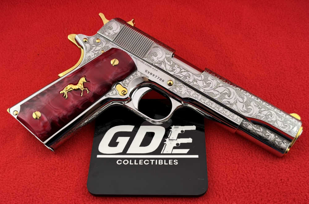Colt 38Sup-Engraved scrolls w/Gold Highlights designed By RP-img-8