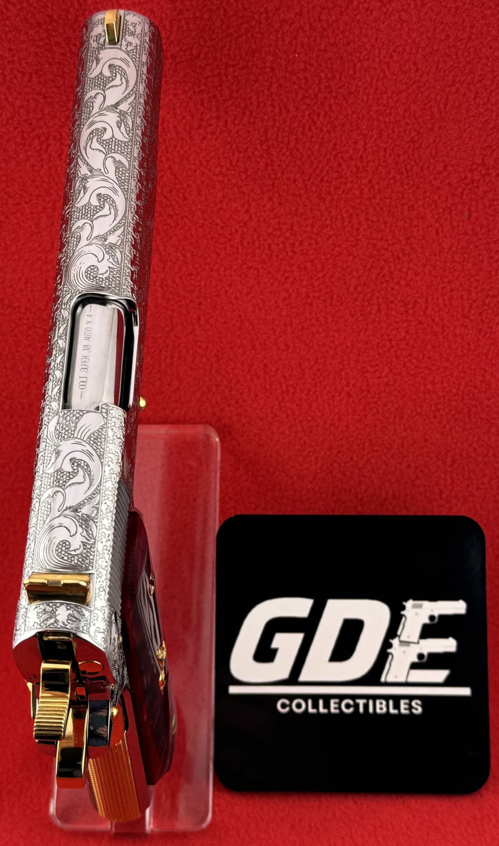 Colt 38Sup-Engraved scrolls w/Gold Highlights designed By RP-img-4