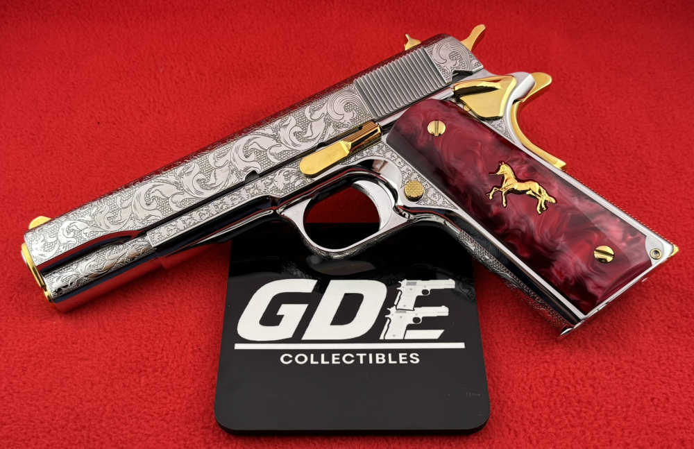 Colt 38Sup-Engraved scrolls w/Gold Highlights designed By RP-img-9