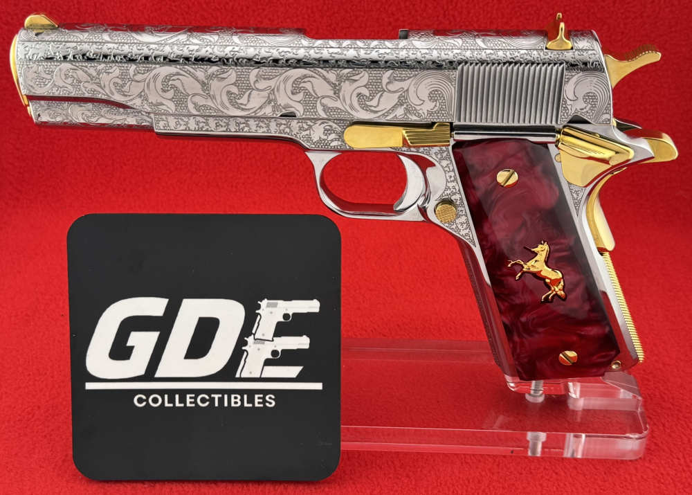 Colt 38Sup-Engraved scrolls w/Gold Highlights designed By RP-img-1