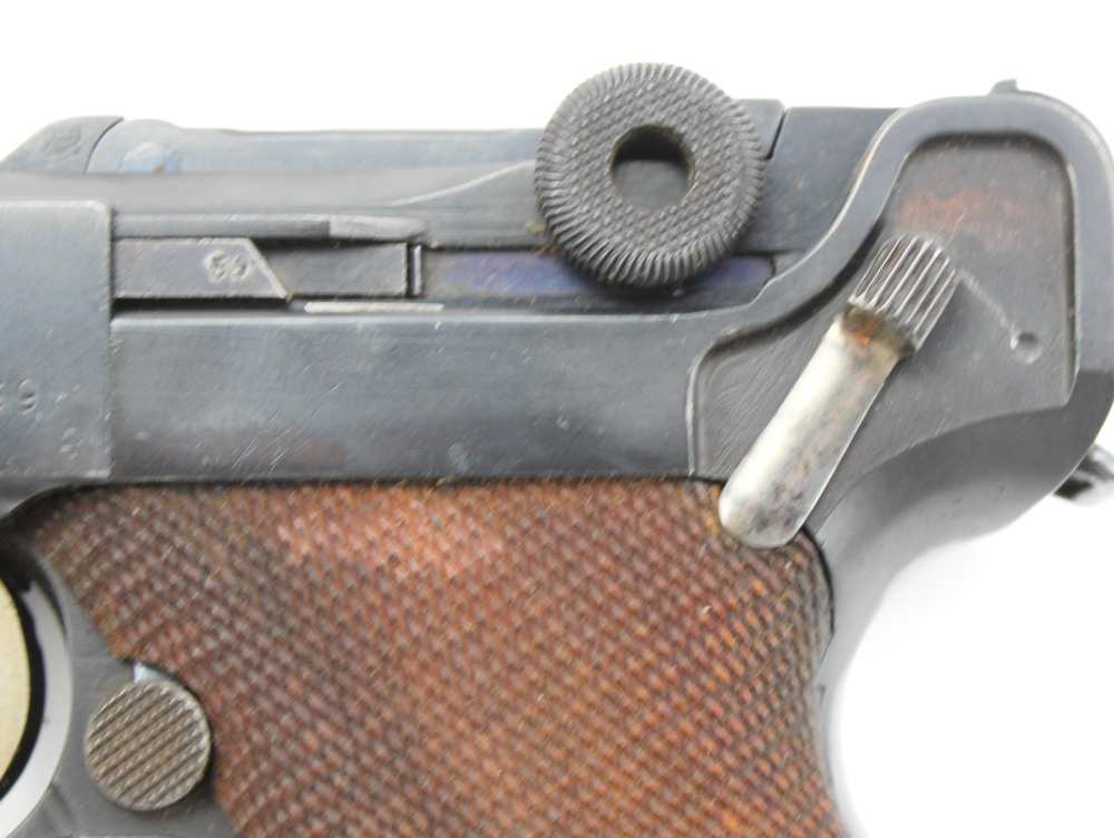 German Luger P08 DWM 9MM WWI w/Leather Holster + 2 Mags WWII WW2-img-8
