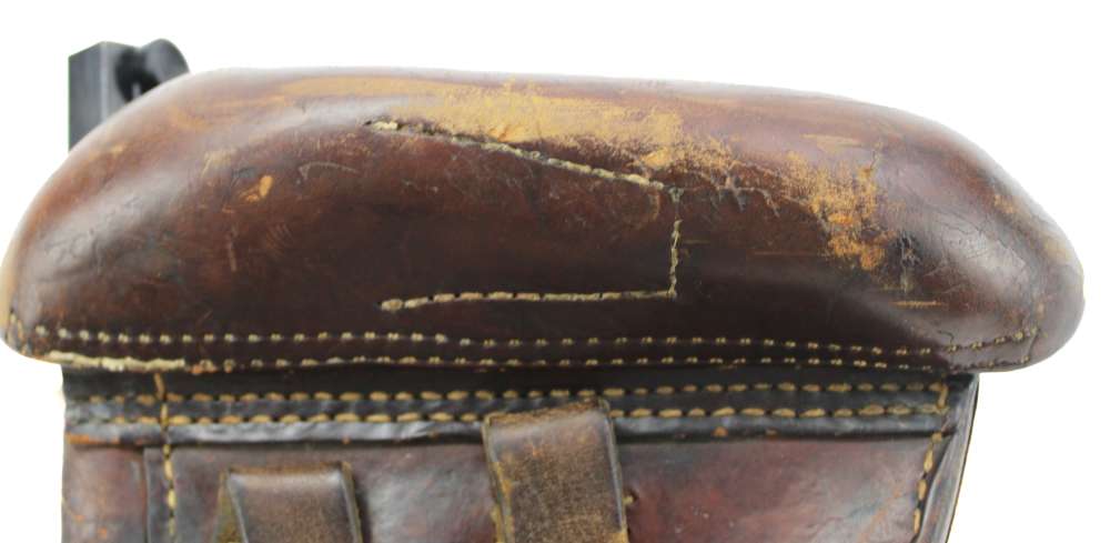 German Luger P08 DWM 9MM WWI w/Leather Holster + 2 Mags WWII WW2-img-2