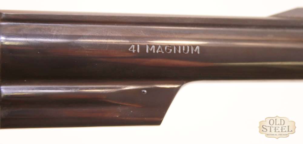 Smith & Wesson Model 57 .41 Magnum 5.75" Blued Triple Target German Proofs-img-16