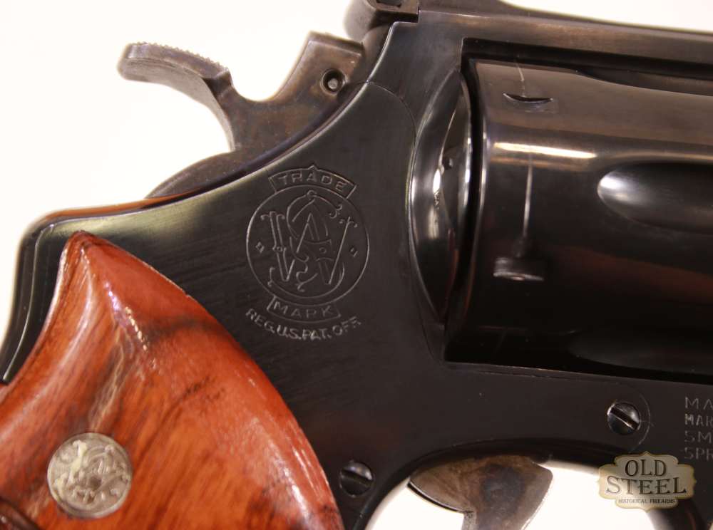 Smith & Wesson Model 57 .41 Magnum 5.75" Blued Triple Target German Proofs-img-18