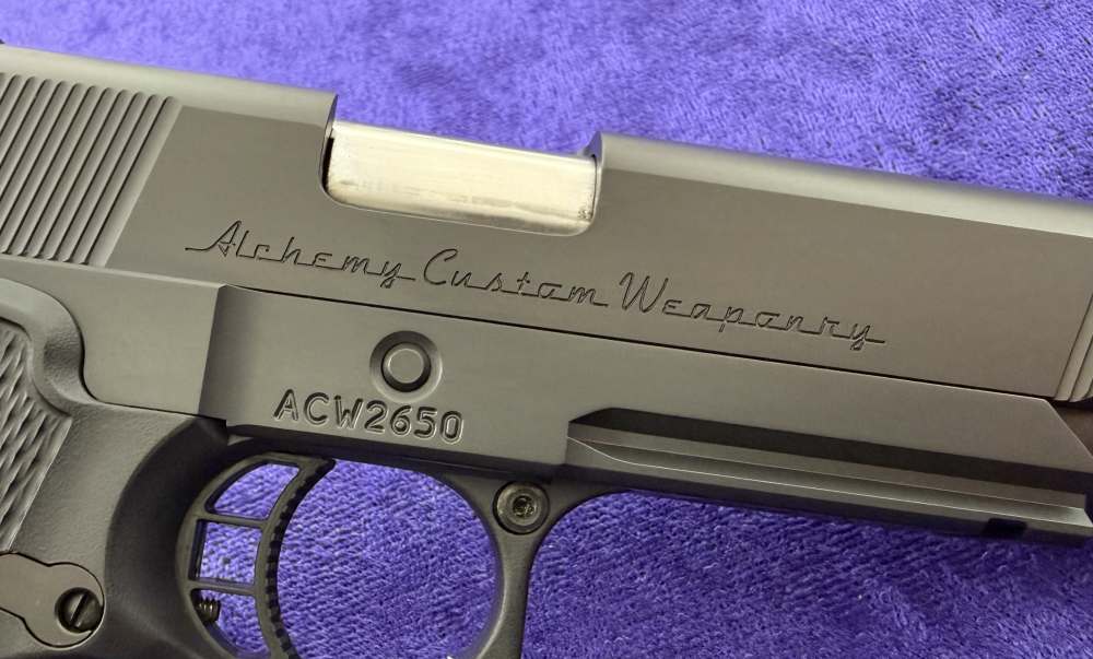 Alchemy Custom Weaponry ACW Quantico Hi-Cap 9MM DS 1911 FCS USED-img-11