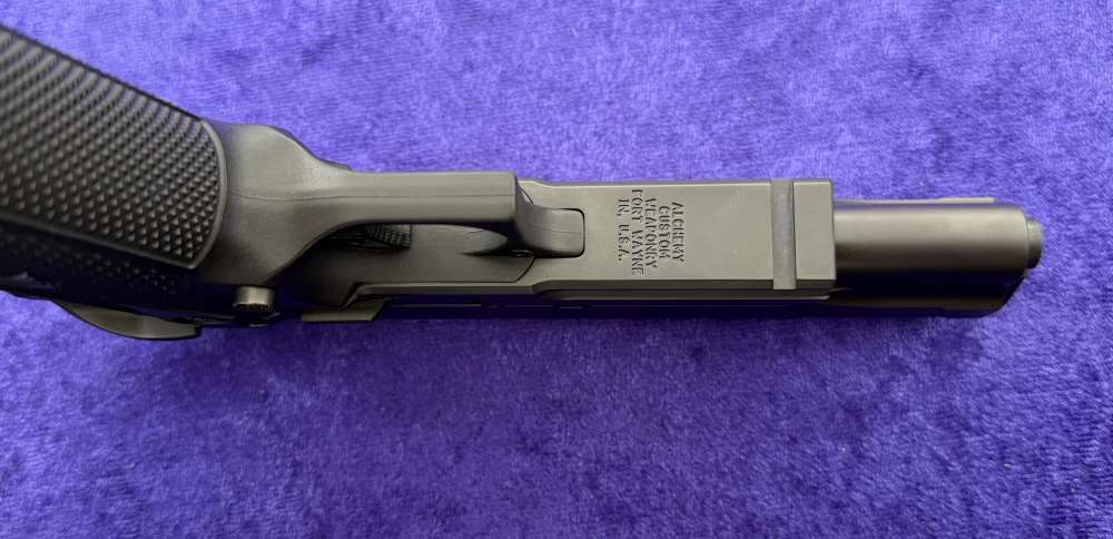 Alchemy Custom Weaponry ACW Quantico Hi-Cap 9MM DS 1911 FCS USED-img-13