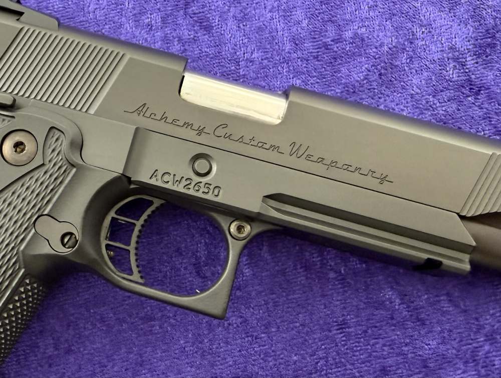 Alchemy Custom Weaponry ACW Quantico Hi-Cap 9MM DS 1911 FCS USED-img-9