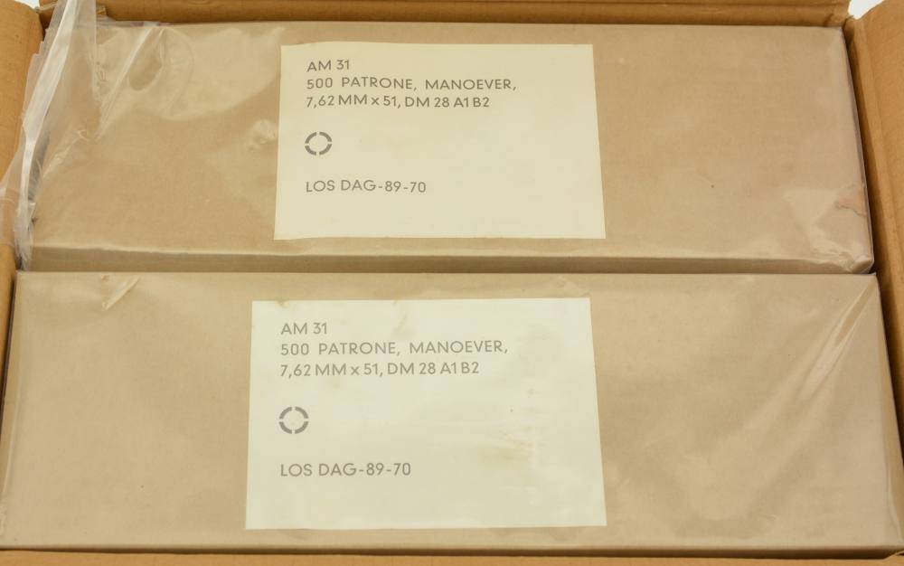 German 7.62x51mm NATO blank Ammunition DM28 A1/B2 750rnds-img-0