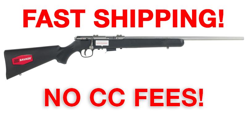 Savage 93R17 FSS 17 HMR 21" 5+1 Stainless Rifle 96712-img-0
