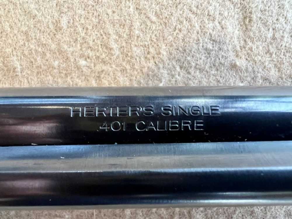 Herters Single .401Mag S/A Revolver - RARE!-img-7