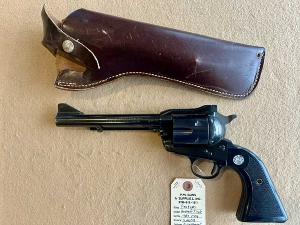 Herters Single .401Mag S/A Revolver - RARE!-img-1